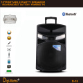 15′′ Mobile Party DJ Rechargeable Karaoke Trolley Bluetooth Active Speaker